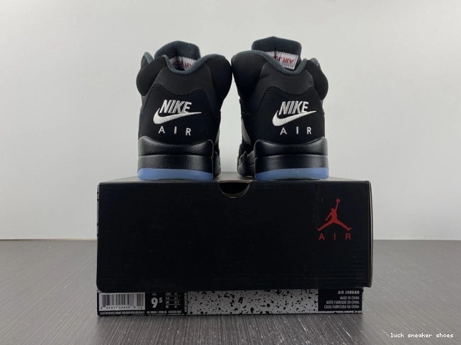 Reps LUCY Retro Metallic 5 Black (2016) Jordan 845035-003 0820